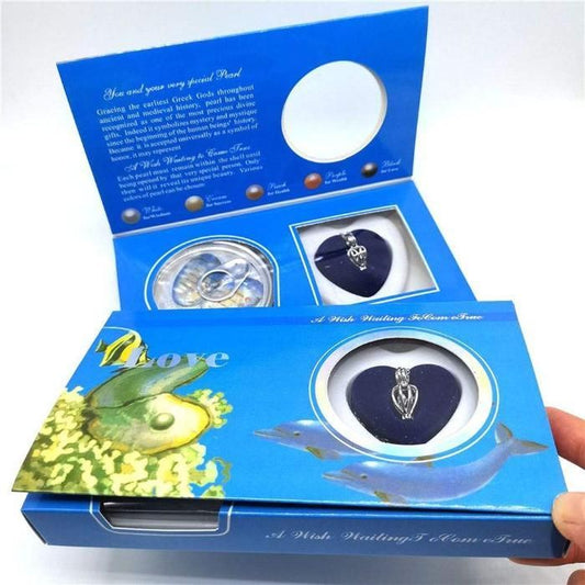 Freshwater Oyster Love Pearl Necklace Set